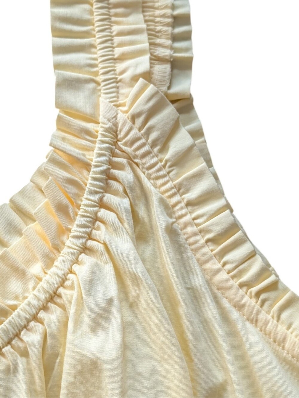 LC Lauren Conrad Shirred Babydoll Tank Top NWT - Picture 6 of 12